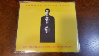 Johnny Hates Jazz,  Let Me Change My Mind Tonight - 1991 - Uk Cd Single - Rare