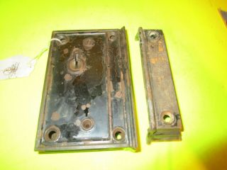 Antique P & F Co.  30 Door Rim Lock Set