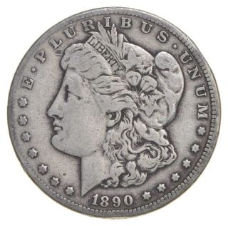 Carson City - 1890 - Cc Morgan Silver Dollar - Rare Historic Coin 798