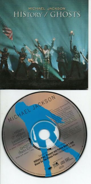Michael Jackson Rare Eu Cds In Card Ps History / Ghost