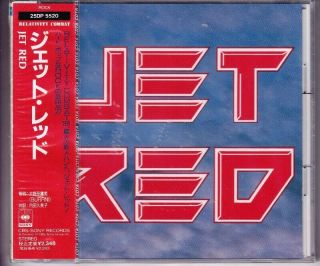 Jet Red - S/t Debut Japan Cd 1989 Rare