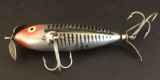 Heddon Wounded Spook Vintage Top Water Bass Fishing Lure 2