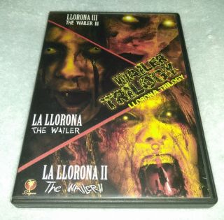 Wailer Trilogy Llorona Trilogy (the Wailer 1 / 2 / 3) [dvd] Rare Oop