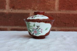 20th Century Chinese Famille Rose Tea Bowls And Covers