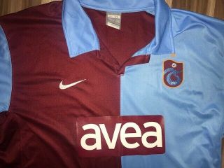 Trabzonspor Turkey Süper Lig 2012/13 Rare Nike 3rd Shirt Jersey Size Xl Drogheda