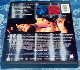 CRASH DVD NC - 17 AND R - RATED VERSIONS JAMES SPADER DAVID CRONENBERG FILM RARE OOP 2