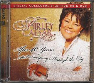 Shirley Caesar After 40 Years.  Rare Out Of Print Cd,  Dvd 