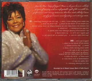 Shirley Caesar After 40 Years.  RARE out of print CD,  DVD ' 08 (never played) 2