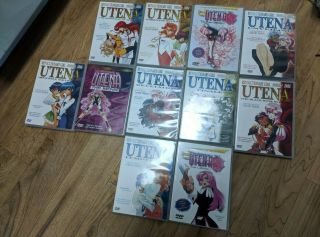 Revolutionary Girl Utena Complete Series And Movie Dvd Set Rare Release
