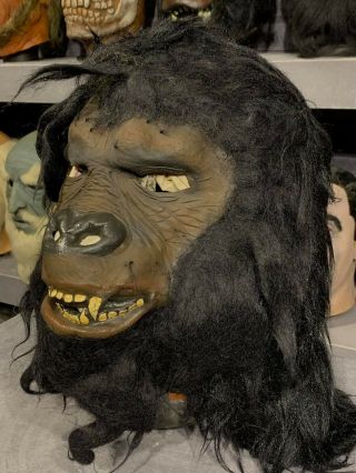 Rare 1984 Don Post Great Ape Vintage Halloween Gorilla Monster Mask Not Kong Toy