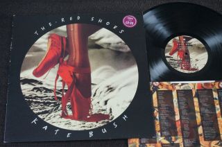 Kate Bush The Red Shoes (emi Uk 1st Press Vinyl Lp 1993,  Inner) A - 1/ B - 1.  Rare