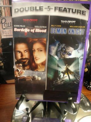 Tales From The Crypt Bordello Of Blood & Demon Knight (dvd) Rare Oop 1995/1996