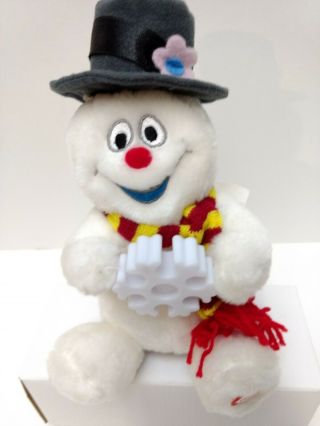 Gemmy Frosty The Snowman With Snowflake Light Animated Singing Dancing Rare