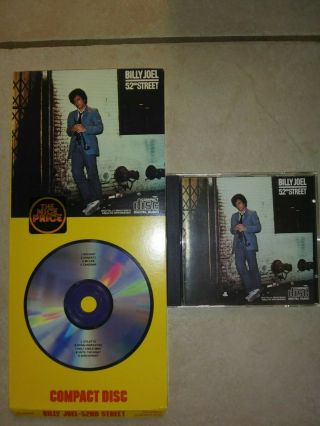 Billy Joel - 52nd Street My Life/ Honesty/big Shot Rare Longbox Open But Cd