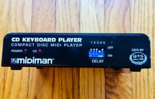 Midiman Qrs Pianomation Yamaha Disklavier Cd Keyboard Piano Midi Player Rare