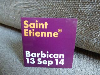 Saint Etienne - Barbican 13 Sept 14 (rare Fan Club Only 2016 Cd Single / Ep)