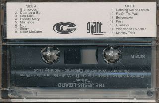 The Jesus Lizard Show RARE promo advance Cassette ' 94 2