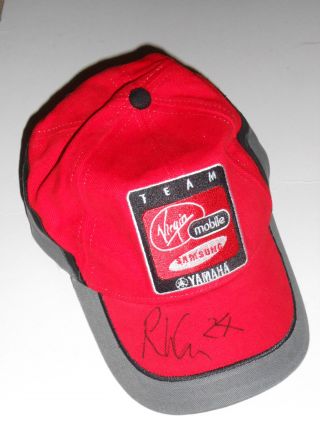 Richard Wren Hand Signed Official Yamaha Cap Very Rare 1.