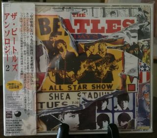 Beatles - Anthology 2,  1st Press Japan 2 Cd W/obi Tocp - 8703 4,  Very Rare Pristine