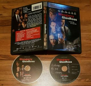 /1130\ Glengarry Glen Ross 2 - Disc 10th Anniversary Special Edition Dvd Rare Oop