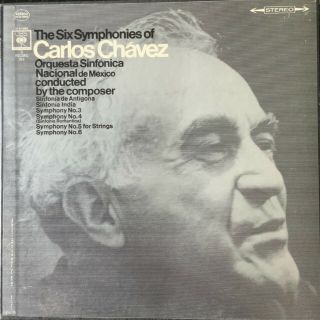 Carlos Chavez - Six Symphonies - Cbs Masterworks 32 31 002 3 - Vinyl Box Set - Rare
