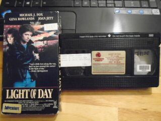 Rare Oop Light Of Day Vhs Film 