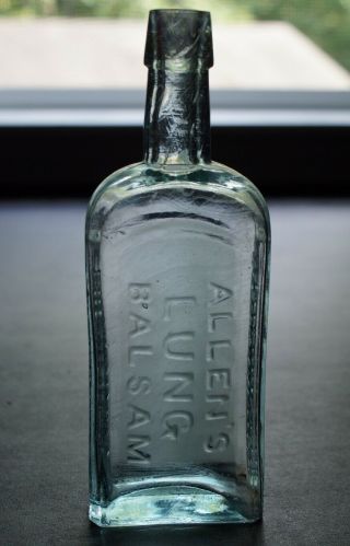 Antique Medicine Bottle - Allen 