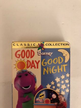 Barney - Good Day,  Good Night (VHS,  1997) - RARE VINTAGE COLLECTIBLE - SHIPS N 24H 2