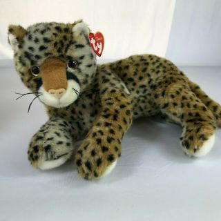 Ty Classic Plush - Piston The Cheetah - With Tags - Rare Stuffed Animal.