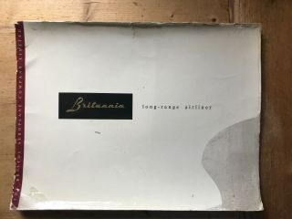 Bristol Britannia Sales Brochure 1950 