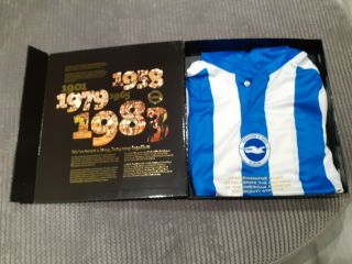 Brighton & Hove Albion Football Shirt Commemorative Amex Edt Vs Spurs Rare Xxl