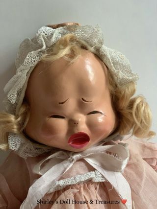 Vintage Antique VERY RARE TRUDY 3 Three Face Doll 3