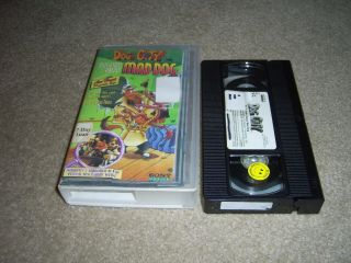 Dog City: Much Ado About Mad Dog - Vhs Oop Jimhenson Animated & Muppetry - Rare