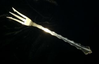 Reed And Barton " Tara " Sterling Silver Olive/pickle Fork 6 " 