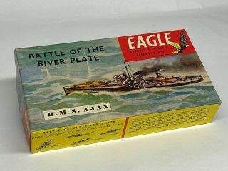 Eagle 1/1200 Battle Of The River Plate Hms Ajax,  Rare Kit,  Fine,  Eaglewall