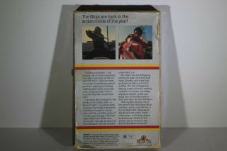 MGM Big Box Revenge of the Ninja Rare (VHS,  1983) Sho Kosugi Cult Classic Karate 2