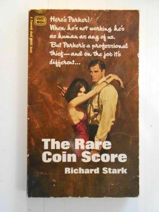 The Rare Coin Score By Richard Stark (paperback,  1967) Fawcett Gold Medal