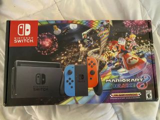 Empty Box & Inserts Only For Rare Mario Kart 8 Deluxe Nintendo Switch 