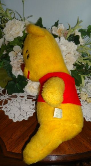 Vintage Winnie The Pooh Gund J.  Swedlin Stuffed Animal Bear 1960’s Rare Disney 3