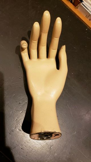 Antique Mannequin,  Right Hand,  Store Display 16355 - 4 Nr