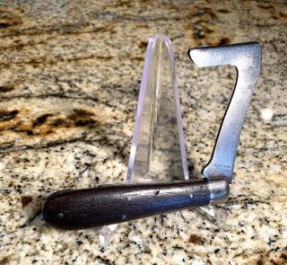 Rare Vintage “hammer Brand” York Knife Co.  Timber Scribe Knife -