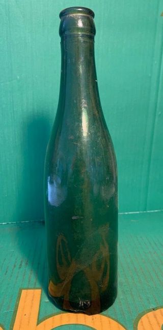 Rare German Ww2 Elite Division Glass Bottle