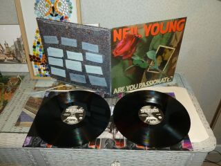 Rare Neil Young " Are You Passionate? " Vinyl 2lp 2002 Vapor Reprise Records Ex