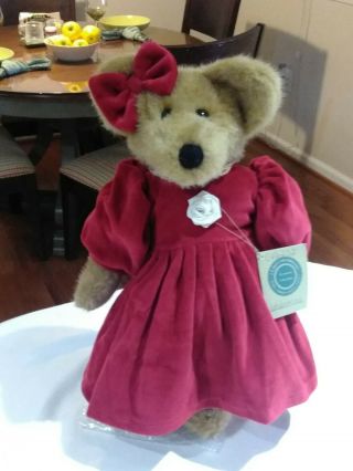 Vintage Boyds Bears Valentina C46252 Qvc Exclusive Limited Edition 16 " W/tags
