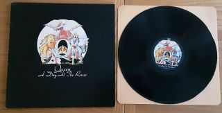 Queen - A Day At The Races - Rare 12 " Uk Vinyl Lp Gf Sleeve Freddie Mercury