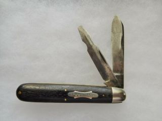 Rare Red Devil S & H Co.  York Maker Wwi Us Army Signal Corps Pocket Knife