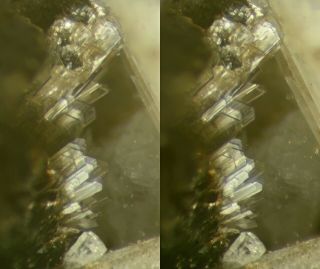 extremely rare Vinogradovite crystals – Mont Saint - Hilaire – Analyzed 3
