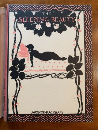 Sleeping Beauty Illustrated By Arthur Rackham 1920 Rare