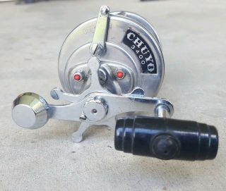 Rare Vintage Collectable Chuyo 3400 Japanese Levelwind Fishing Reel