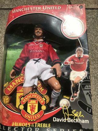 David Beckham Doll Figure Collectors Item Football Fashion Rare